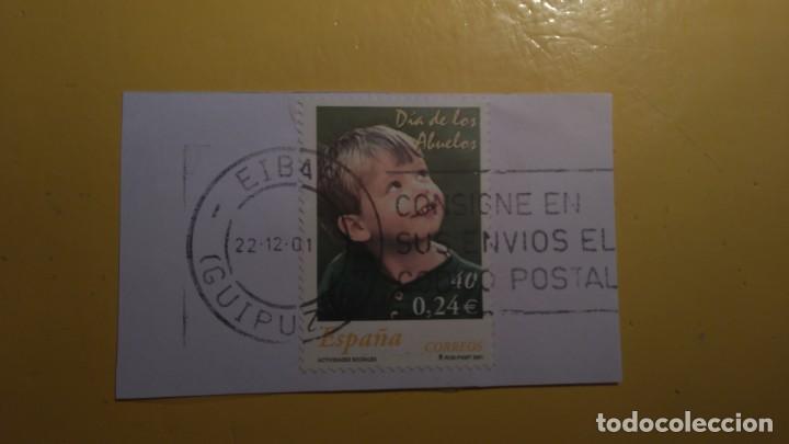 Briefmarken: 2001 - EIBAR - ACTIVIDADES SOCIALES - EDIFIL 3811 - DIA DE LOS ABUELOS.