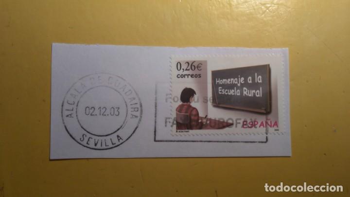 Briefmarken: 2003 - ALCALA DE GUADAIRA - ESCUELA RURAL - EDIFIL 3878.