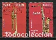 Briefmarken: A&Ntilde;O 2010.-EDIFIL 4549/50.-INSTRUMENTOS MUSICALES.-COMPLETA