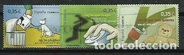 Briefmarken: A&Ntilde;O 2011.-EDIFIL 4639/42.-VALORES C&Iacute;VICOS.-COMPLETA