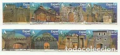 Briefmarken: A&Ntilde;O 2014.-EDIFIL4838/45.-ARCOS Y PUERTAS MONUMENTALES.-COMPLETA