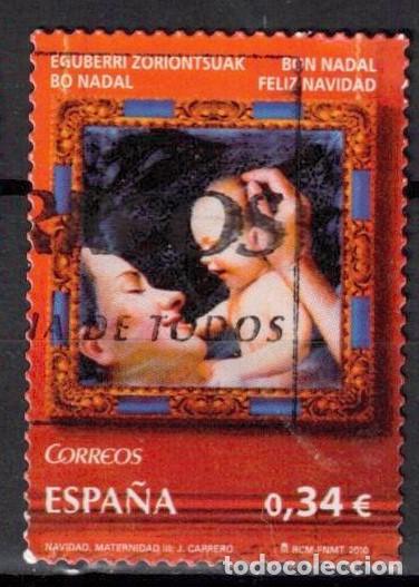 Sellos: ESPA&Ntilde;A 2010 - EDIFIL 4609 - NAVIDAD - Foto 1