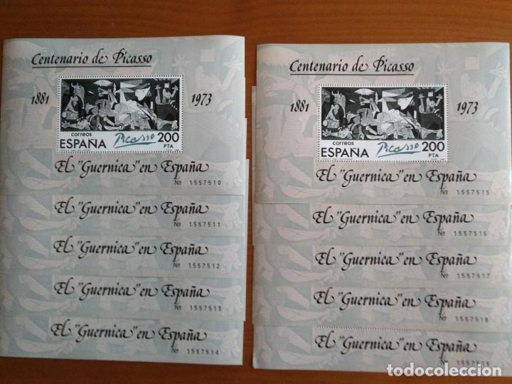 Sellos: HOJAS BLOQUE &rdquo;CENTENARIO DE PICASSO&rdquo; - Foto 3
