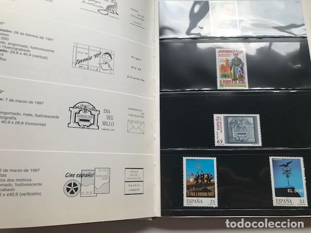 Sellos: Libro oficial de correos año 1997 con la emision de sellos de España y Andorra - Foto 3 - 212010936