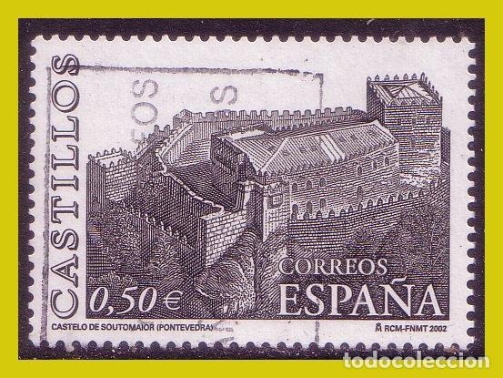 Selos: 2002 Castillos, Sotomayor, Pontevedra, EDIFIL n&ordm; 3890 (o)
