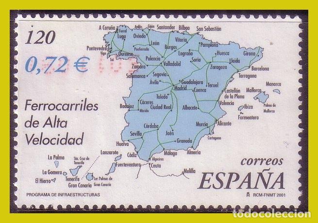Selos: 2001 150 Aniv&ordm; Ministerio de Fomento, EDIFIL n&ordm; SH3855C (o)