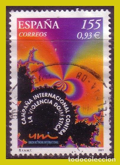 Briefmarken: 2001 Campa&ntilde;a Internacional contra violencia dom&eacute;stica, EDIFIL n&ordm; 3779 (o)