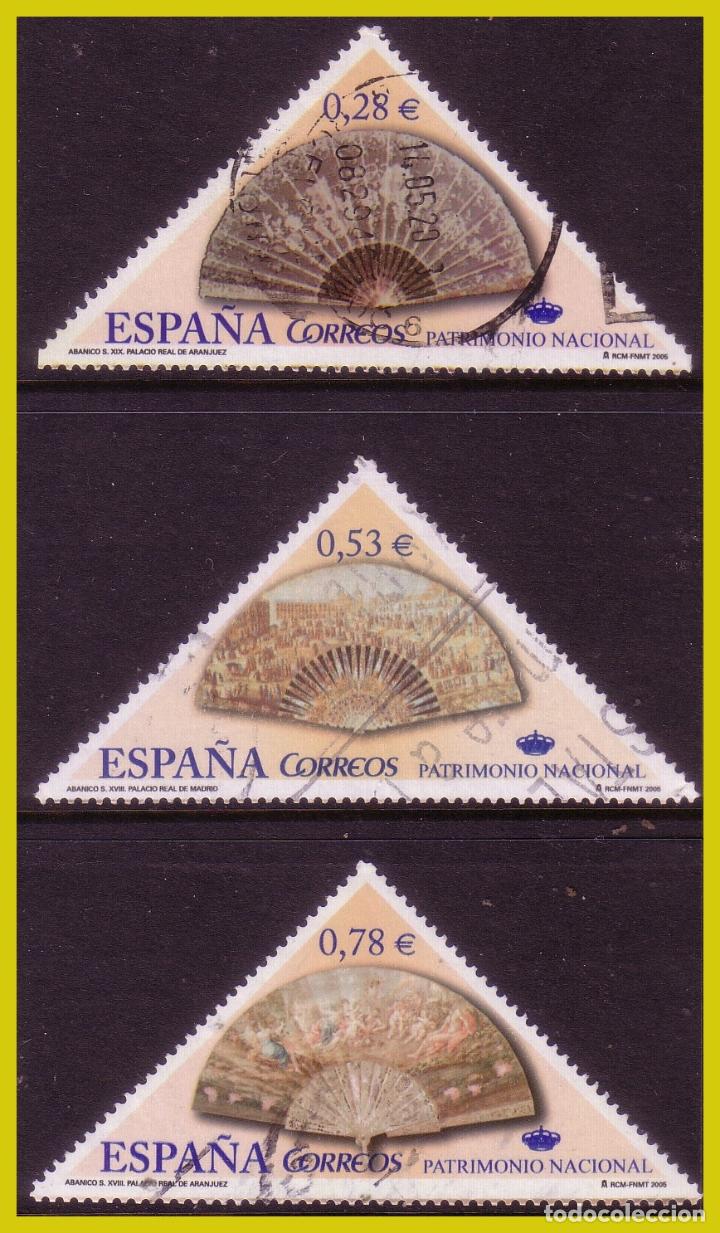 Briefmarken: 2005 Patrimonio Nacional, Abanicos, EDIFIL n&ordm; sh 4164 (o)