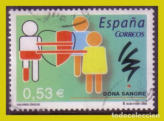 Briefmarken: 2005 Valores C&iacute;vicos Donaci&oacute;n de sangre, EDIFIL n&ordm; 4151 (o)