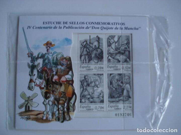 Stamps: ESTUCHE CONMEMORATIVOS QUIJOTE