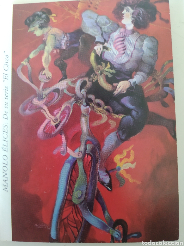 Timbres: 8 sellos Serie Manolo Elices .El Circo 2006