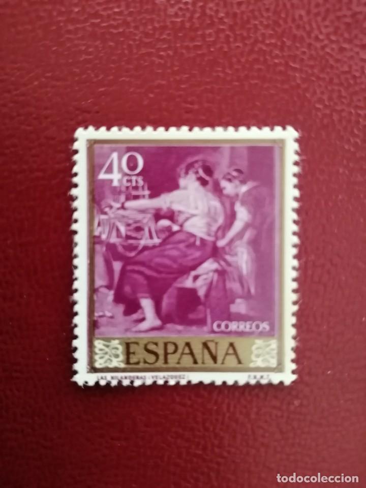 Sellos: EDIFIL 1239 - VALOR FACIAL 40 C&Eacute;NTIMOS - A&Ntilde;O 1959 - LAS HILANDERAS DE VELAZQUEZ