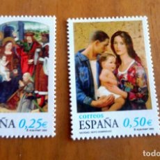 Selos: ESPAÑA 2002 - EDIFIL 3955/56 /**/ - NAVIDAD + REGALO BOL. DE INFORMACIÓN. Lote 224498360