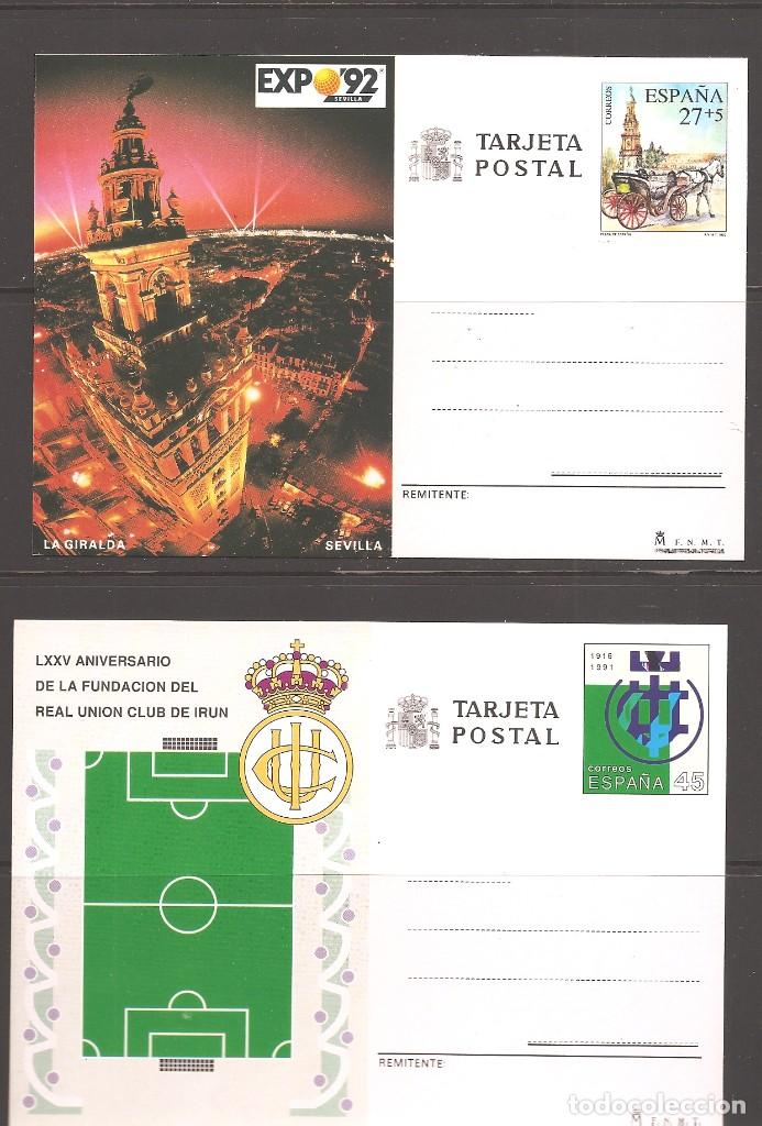 Sellos: Sellos de España Año 1991 y 1992 Enteros Postales Nuevos** Serie Turismo - Foto 1 - 224632796