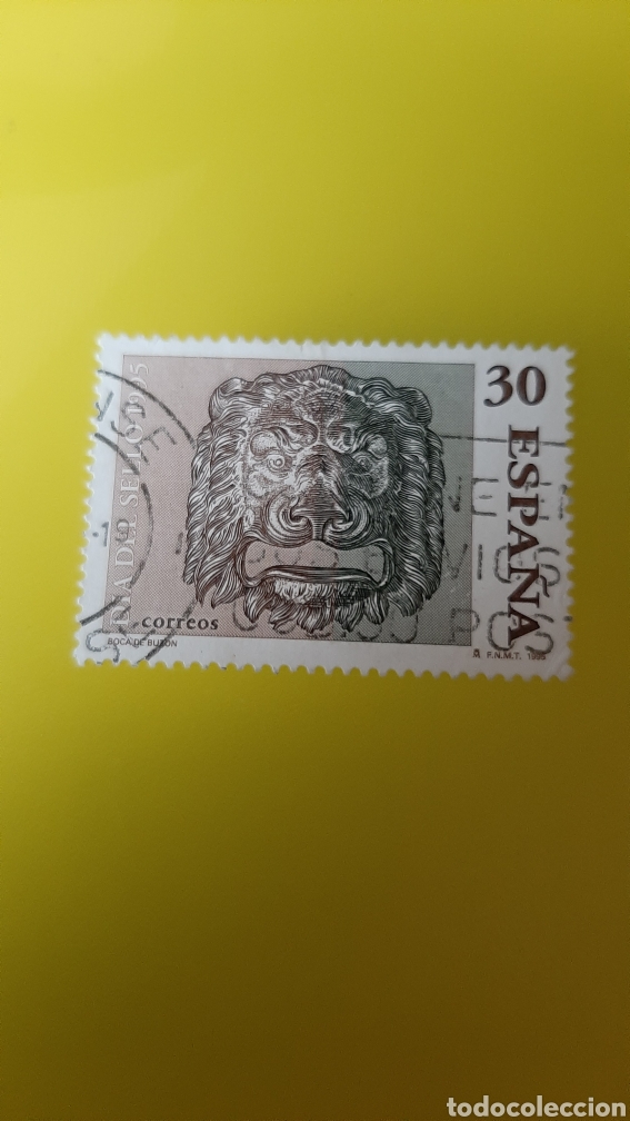 Selos: ORENSE CONSIGNE CÓDIGO POSTAL MATASELLO ESPAÑA 1995 EDIFIL 3346 USADA BUZÓN CORREOS LEÓN DÍA SELLO