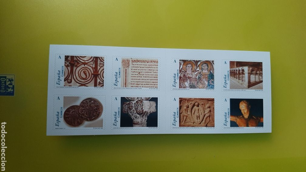 Selos: ROMÁNICO ARAGONÉS CARNET EDIFIL 4952/59 NUEVA O USADA SI LO DESEA ESPAÑA 2004 FILATELIA COLISEVM