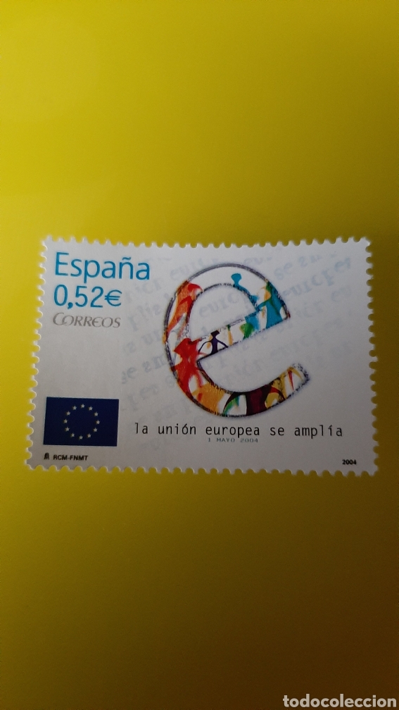 Selos: 2094 ESPAÑA AMPLIACIÓN COMUNIDAD EUROPEA BANDERA FILATELIA COLISEVM COLECCIONISMO