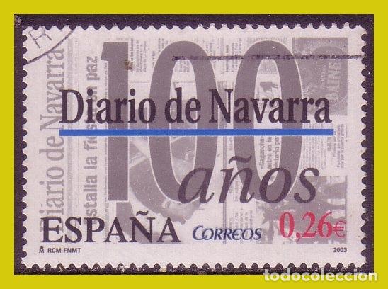 Briefmarken: 2003 Centenario. Diario de Navarra, EDIFIL n&ordm; 4000 (o)