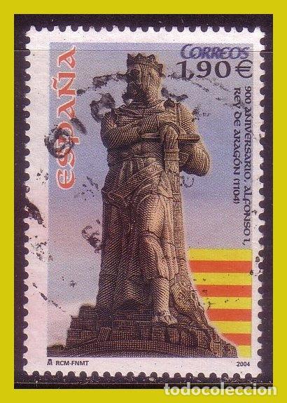 Briefmarken: 2004 900&ordm; Aniv&ordm; Alfonso I Rey de Arag&oacute;n, EDIFIL n&ordm; 4126 (o)