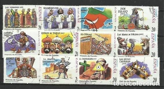 Briefmarken: A&Ntilde;O 2000.- CORREPONDENCIA EPISTOLAR ESCOLAR.- EDIFIL 3744-55.-COMPLETA