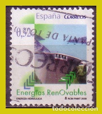 Stamps: 2009 Energ&iacute;as renovables, Hidra&uacute;lica, EDIFIL n&ordm; 4475 (o)