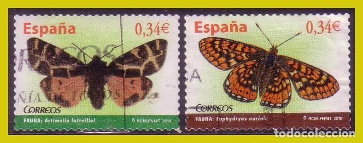 Stamps: 2010 Fauna, EDIFIL n&ordm; 4533 y 4534 (o)