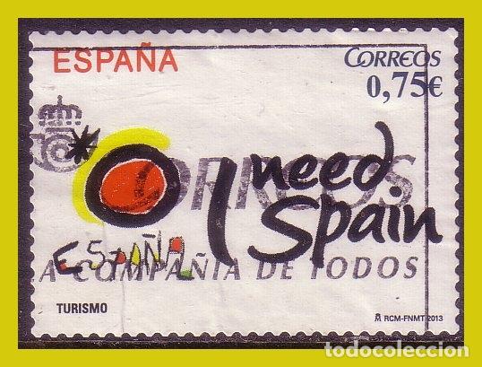 Stamps: 2013 Turismo espa&ntilde;ol, EDIFIL n&ordm; 4771 (o)