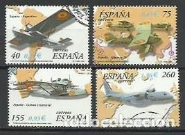 Briefmarken: A&Ntilde;O 2001.- AVIACI&Oacute;N.- EDIFIL N&ordm; 3790 A - 90 D.- COMPLETA