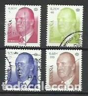 Briefmarken: A&Ntilde;O 2001.- S.M.DON JUAN CARLOS I.- N&ordm; EDIFIL 3792-95.- COMPLETA