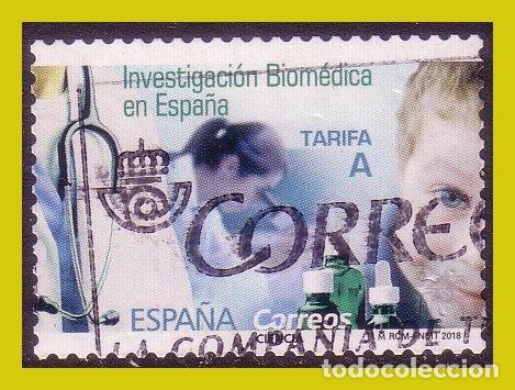 Briefmarken: 2018 Ciencia, Investigaci&oacute;n Biom&eacute;dica, EDIFIL n&ordm; 5197 (o)