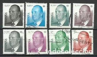 Briefmarken: A&Ntilde;O 2002.-SERIE S.M.DON JUAN CARLOS I.- N&ordm; EDIFIL 3857-64