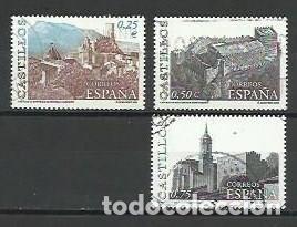 Briefmarken: A&Ntilde;O 2002.-N&ordm; EDIFIL 3889-91.-SERIE CASTILLOS.-COMPLETA