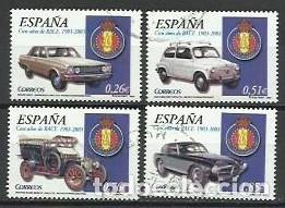 Selos: A&Ntilde;O 2003.-SERIE 100 A&Ntilde;OS RACE.-EDIFIL 3996 A-96 D.-COMPLETA