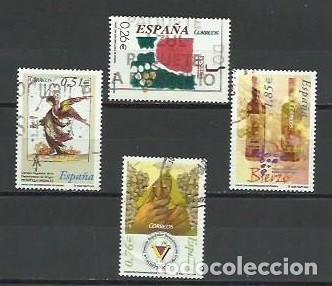 Selos: A&Ntilde;O 2003.-VINOS CON DENOMINACI&Oacute;N DE ORIGEN.-EDIFIL4015-18.-COMPLETA
