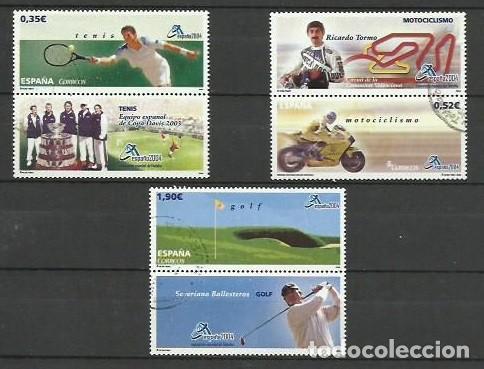 Briefmarken: A&Ntilde;O 2004.-EDIFIL 4091A-91C.-SERIE EXPO MUNDIAL DE FILTAELIA
