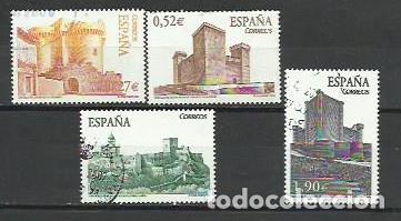 Briefmarken: A&Ntilde;O 2004.-EDIFIL 4097-100.-SERIE CASTILLOS.-COMPLETA