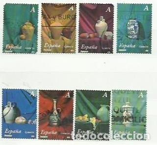 Briefmarken: A&Ntilde;O 2004.-EDIFIL 4102-4109.-SERIE CER&Aacute;MICA