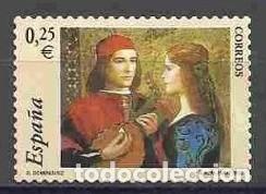 Sellos: ESPA&Ntilde;A 2002 - LA MUSICA - EDIFIL N&ordm; 3928 - USADO