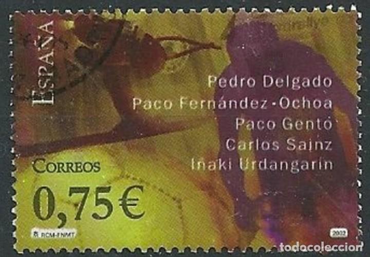 Sellos: ESPA&Ntilde;A 2002 - EXPO MUNDIAL JUVENIL DE FILATELIA ESPA&Ntilde;A 2002 - EDIFIL N&ordm; 3943 - USADO