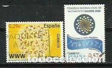 Briefmarken: A&Ntilde;O 2006.-EDIFIL 4238-39.-SERIE CIENCIAS.-COMPLETA