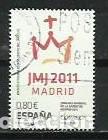 Briefmarken: A&Ntilde;O 2011.-EDIFIL 4656.-JORNADA MUNDIAL DE LA JUVENTUD