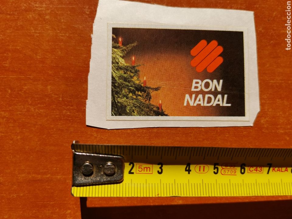 Timbres: Sello Bon Nadal de la entidad Banca Catalana,