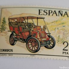 Selos: SELLO DE ESPAÑA 1977. AUTOMÓVIL 2 PTS. NUEVO. Lote 255590570