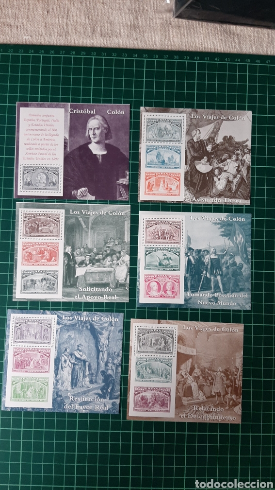 Sellos: SOLICITA SERIE COMPLETA NUEVA O USADA EDIFIL 3204/9 COL&Oacute;N 1992 FILATELIA COLISEVM