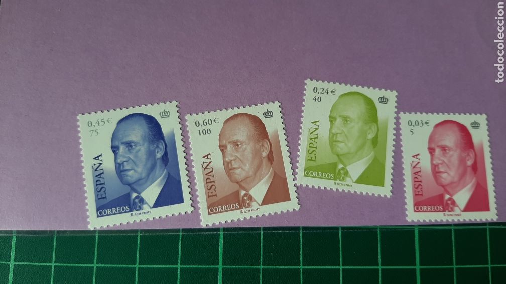 Timbres: 2001 ESPA&Ntilde;A EDIFIL 3792/5 SERIE COMPLETA NUEVA O USADA SOLICITA JUAN CARLOS I REY ESPA&Ntilde;A B&Aacute;SICA