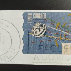 Sellos: ##ESPAÑA - ATM PAQUETE AZUL LEGANES 1996 ##. Lote 270222443