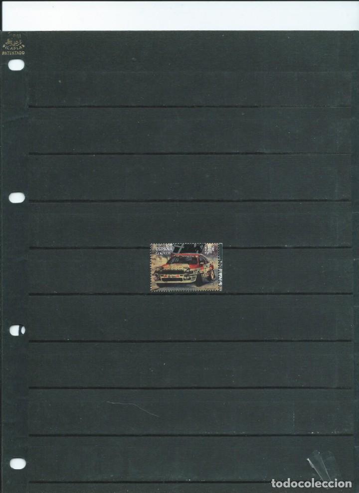 Stamps: SELLO EN USADO DEL A&Ntilde;O 2016 VEICULO DE EPOCA COCHE CAMPEON CARLOS SAINZ