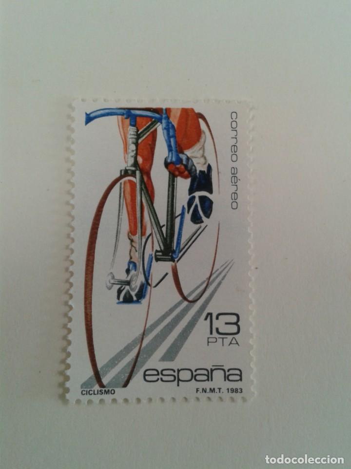 Sellos: EDIFIL 2695. DEPORTES - CICLISMO. (1983)