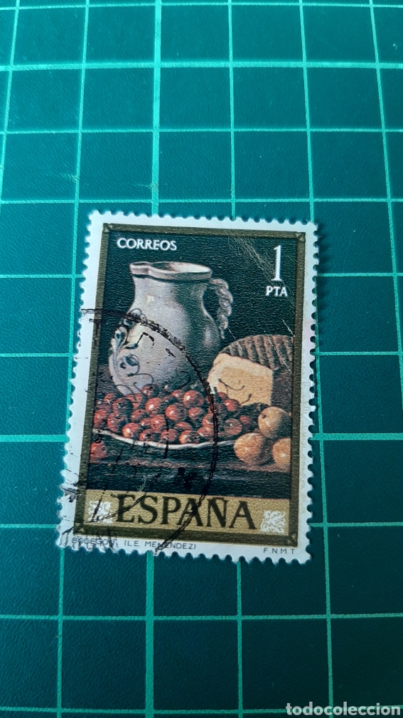 Briefmarken: BODEG&Oacute;N MENENDEZ ARTE ESPA&Ntilde;OL 1976 EDIFIL 2360 USADA LUJO FILATELIA COLISEVM