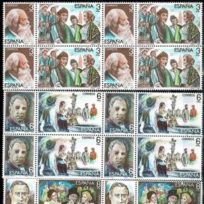 1979 Spain Complete MNH Stamp Collection - Edifil 2508-2557 - Unstamped